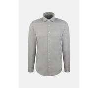 Seidensticker Slim Fit Hemd beige, Pepita