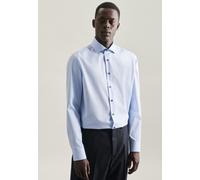 Seidensticker Business Hemd Herren Slim Fit Baumwolle blau, 42