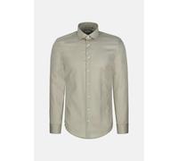 Businesshemd SEIDENSTICKER "Schwarze Rose", Herren, Gr. L (41), normale Ärmellängen, beige, 100% Baumwolle, unifarben, slim fit, 2-Knopf-Manschette, Hemden, Slim 1/1 Kentkragen Uni (50804742-41) beige