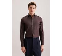 Slim Business Hemd Uni Braun 36 (01.845550-0027-36)