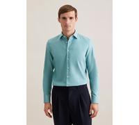 Seidensticker Slim Fit Hemd Mint Green, Einfarbig