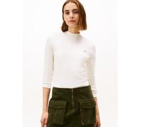 SLIM CODY MOCK-NK LS Weiß L