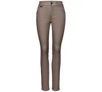 Slim Fit Coated Hose Violett 44 /30