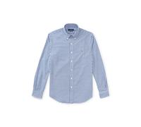 Polo Ralph Lauren Slim Fit Shirt Oxford Blue/White Gingham Blau XL