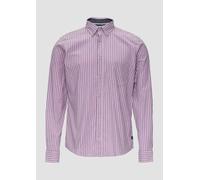 s.Oliver Slim Fit: Hemd aus Baumwollstretch