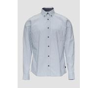 Slim Fit Freizeithemd mit Brusttasche XL men Bleu