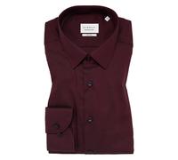 SLIM FIT Hemd in burgunder strukturiert 39