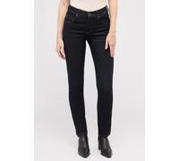 Slim-fit-Jeans ANGELS "Cici", Damen, Gr. 42, Länge 28, blau (night blau), Denim/Jeans, Obermaterial: 93% Baumwolle, 5% Polyester, 2% Elasthan, slim fit, Jeans Slim-fit-Jeans (24480207-42) night blau