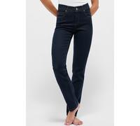 Slim-fit-Jeans ANGELS "Cici", Damen, Gr. 42, Länge 32, blau (night blau), Denim/Jeans, Obermaterial: 93% Baumwolle, 5% Polyester, 2% Elasthan, slim fit, Jeans Slim-fit-Jeans (33681140-42) night blau