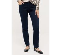 Slim-fit-Jeans ANGELS, Damen, Gr. 44, Länge 30, blau (night blau), Denim/Jeans, Obermaterial: 77% Baumwolle, 10% Polyester, 10% Viskose, 3% Elasthan, slim fit lang, Jeans Slim-fit-Jeans, mit Stretch i