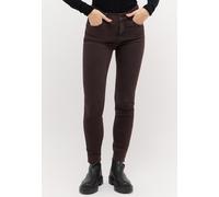 Slim-fit-Jeans ANGELS "SKINNY", Damen, Gr. 38, Länge 30, espresso used, Denim/Jeans, Obermaterial: 92% Baumwolle, 6% Polyester, 2% Elasthan, slim fit, Jeans Slim-fit-Jeans, aus Baumwollmischung, mit G