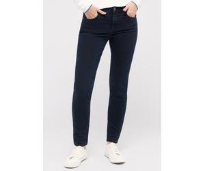 Slim-fit-Jeans ANGELS "SKINNY", Damen, Gr. 42, Länge 28, blau (blau blau), Denim/Jeans, Obermaterial: 78% Baumwolle, 21% Polyester, 1% Elasthan, slim fit, Jeans Slim-fit-Jeans (61565800-42) blau blau