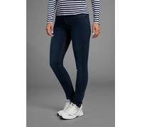 Slim-fit-Jeans ARIZONA "Bund mit seitlichem Gummizugeinsatz", Damen, Gr. 88, K + L Gr, blau (dunkelblau us), Denim/Jeans, Obermaterial: 98% Baumwolle, 2% Elasthan, Basic, slim fit lang, Jeans Slim-fit