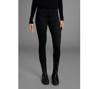 Slim-fit-Jeans ARIZONA "Shaping", Damen, Gr. 17, K + L Gr, schwarz, Jeans, Obermaterial: 72% Baumwolle, 26% Polyester, 2% Elasthan, clean, Basic, sehr schmal lang, Jeans Slim-fit-Jeans, enge Passform,