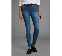 Slim-fit-Jeans ARIZONA "Shaping", Damen, Gr. 20, K + L Gr, blau (blau used), Jeans, Obermaterial: 79% Baumwolle, 19% Polyester, 2% Elasthan, Basic, sehr schmal lang, Jeans Slim-fit-Jeans, enge Passfor