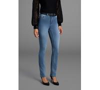 Slim-fit-Jeans ARIZONA "Ultra Stretch", Damen, Gr. 46, N-Gr, blau used, Obermaterial: 63% Baumwolle, 32% Polyester, 5% Elasthan, Basic, Jeans Slim-fit-Jeans (99830464-46) blau used