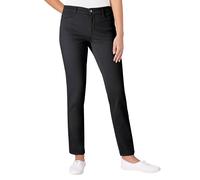 Slim-fit-Jeans ASCARI, Damen, Gr. 19, Kurzgrößen, schwarz, 91% Baumwolle, 6% Polyester, 3% Elasthan, unifarben, lang, Jeans Slim-fit-Jeans (66620913-19) schwarz