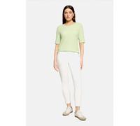 Slim-fit-Jeans BETTY BARCLAY "Damen mit Waschung", Damen, Gr. 40, Normalgrößen, weiß (rohweiß), Obermaterial: 56% Baumwolle, 30% Viskose, 12% Polyester, 2% Elasthan, Basic, slim fit, Jeans Slim-fit-Je