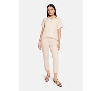 Basic-Jeans mit Waschung Grau Beige 42