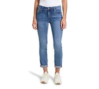 Slim-fit-Jeans BETTY BARCLAY "Damen mit Waschung", Damen, Gr. 44, Normalgrößen, blau, Obermaterial: 56% Baumwolle, 30% Viskose, 12% Polyester, 2% Elasthan, Basic, slim fit, Jeans Slim-fit-Jeans (48849