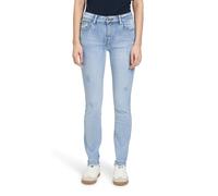 Slim-fit-Jeans BETTY BARCLAY "Betty Barclay Basic-Jeans mit Waschung", Damen, Gr. 48, Normalgrößen, blau (light blau denim), Obermaterial: 56% Baumwolle, 30% Viskose, 12% Polyester, 2% Elasthan., Basi