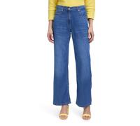 Slim-fit-Jeans BETTY BARCLAY "Damen mit Waschung", Damen, Gr. 48, Normalgrößen, blau, Obermaterial: 50% Baumwolle, 40% Lyocell, 10% Modal, Basic, relaxed fit, Jeans Slim-fit-Jeans (84238244-48) blau