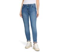 Slim-fit-Jeans BETTY BARCLAY "Betty Barclay Basic-Jeans mit Waschung", Damen, Gr. 48, Normalgrößen, blau, Obermaterial: 56% Baumwolle, 30% Viskose, 12% Polyester, 2% Elasthan., Basic, slim fit, Jeans