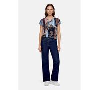 Slim-fit-Jeans BETTY BARCLAY "Damen mit weitem Bein", Damen, Gr. 38, Normalgrößen, blau (dunkelblau), Denim/Jeans, Obermaterial: 98% Baumwolle, 2% Elasthan, Basic, slim fit, Jeans Slim-fit-Jeans (8424
