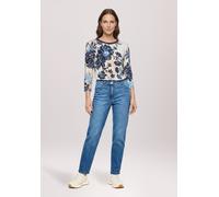 Betty Barclay Slim-fit-Jeans Damen unifarben Blau Gr. 40 – Denim 70% Baumwolle