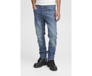 Slim-fit-Jeans BLEND "BHJet", Herren, Gr. 28, Länge 30, denim middle blau, Jeans, 98% Baumwolle, 2% Elasthan, unifarben, slim fit normal, Jeans Slim-fit-Jeans, Jeanshose mit normalem Bund und enger we