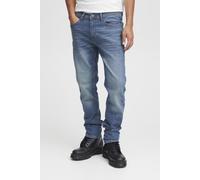 Slim-fit-Jeans BLEND "BHJet", Herren, Gr. 40, Länge 34, denim middle blau, Jeans, 98% Baumwolle, 2% Elasthan, unifarben, slim fit normal, Jeans Slim-fit-Jeans, Jeanshose mit normalem Bund und enger we