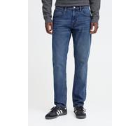 Slim-fit-Jeans BLEND "BHTwister", Herren, Gr. 33, Länge 34, denim middle blau, Denim/Jeans, 98% Baumwolle, 2% Elasthan, mehrfarbig, Basic, normal normal, Jeans Slim-fit-Jeans, Jeanshose mit normalem B