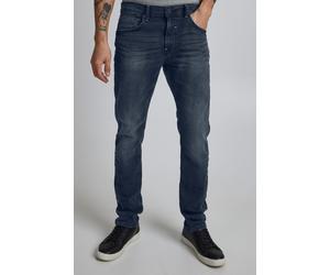 Slim-fit-Jeans BLEND "BHTwister", Herren, Gr. 40, Länge 34, middle blau, Jeans, 98% Baumwolle, 2% Elasthan, unifarben, slim fit normal, Jeans Slim-fit-Jeans, Jeanshose mit normalem Bund und schmalem B