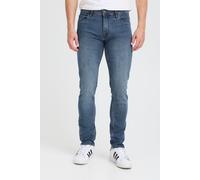 Slim-fit-Jeans BLEND "BHZillo", Herren, Gr. 31, Länge 34, denim middle blau, Denim/Jeans, 68% Baumwolle, 27% Polyester, 3% Viskose, 2% Elasthan, unifarben, normal lang, Jeans Slim-fit-Jeans, Klassisch