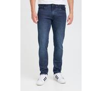 Slim-fit-Jeans BLEND "BHZilon", Herren, Gr. 33, Länge 32, denim dunkelblau, Denim/Jeans, 68% Baumwolle, 27% Polyester, 3% Viskose, 2% Elasthan, unifarben, schmal lang, Jeans Slim-fit-Jeans, Jeanshose 