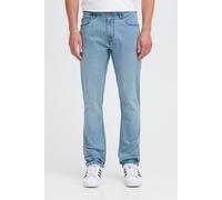 Slim-fit-Jeans BLEND "BHZinor", Herren, Gr. 32, Länge 34, denim light blau, Denim/Jeans, 68% Baumwolle, 27% Polyester, 3% Viskose, 2% Elasthan, unifarben, normal lang, Jeans, Klassische Jeans im 5-Poc