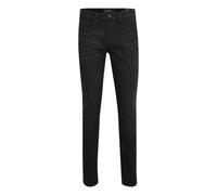 Slim-fit-Jeans BLEND "Slim Fit Jeans BHJet" Gr. 33, Länge 32, blau (denim schwarz), Herren, Obermaterial: 98% Baumwolle CO. 2% Elasthan EL., Jeans (49609960-33) denim schwarz