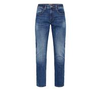 Slim-fit-Jeans BLEND "BHTwister", Damen, Gr. 38, Länge 34, denim middle blau, Denim/Jeans, 98% Baumwolle, 2% Elasthan, mehrfarbig, Basic, normal normal, Jeans Slim-fit-Jeans, Jeanshose mit normalem Bu