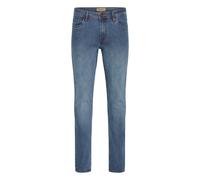 Slim-fit-Jeans BLEND "Slim-fit-Jeans BHZillo", Herren, Gr. 36/34, Länge 34, blau (denim middle blau), Obermaterial: 68% Baumwolle CO. 27% Polyester PES. 3% Viskose CV. 2% Elasthan EL., Jeans Slim-fit-