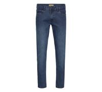 Slim-fit-Jeans BLEND "BHZilon", Herren, Gr. 36, Länge 32, denim dunkelblau, Denim/Jeans, 68% Baumwolle, 27% Polyester, 3% Viskose, 2% Elasthan, unifarben, schmal lang, Jeans Slim-fit-Jeans, Klassische