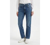 Slim-fit-Jeans BOSS ORANGE "ADA SLIM HR 2.0 Premium Damenmode", Damen, Gr. 31, Länge 30, blau (dunkelblau 403), Denim/Jeans, Obermaterial: 100% Baumwolle, slim fit lang, Jeans Slim-fit-Jeans, mit hohe