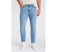 Slim-fit-Jeans BOSS ORANGE "Delaware Soft-Motion-Denim", Herren, Gr. 36, Länge 30, blau (bright blau430), Denim/Jeans, Obermaterial: 98% Baumwolle, 2% Elasthan, unifarben, slim fit lang, Jeans Slim-fi