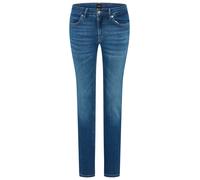Slim-fit-Jeans BOSS ORANGE "JACKIE MR 10.0 Premium Damenmode", Damen, Gr. 31, Länge 30, blau (dunkelblau 402), Denim/Jeans, Obermaterial: 92% Baumwolle, 6% Polyester, 2% Elasthan, slim fit lang, Jeans