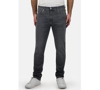 Slim-fit-Jeans BRÜHL "York DO FX", Herren, Gr. 110, EURO-Größen, grau, 89% Baumwolle, 11% Elasthan, unifarben, lang, Jeans Slim-fit-Jeans, in Dual FX Querstretch Denim (78224606-110) grau