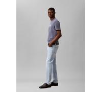 Slim-fit-Jeans CALVIN KLEIN JEANS, Herren, Gr. 36, Länge 32, indigo overtone, Denim/Jeans, Obermaterial: 98% Baumwolle, 2% Elasthan, slim fit lang, Jeans Slim-fit-Jeans, Slim fit mit Taschen (89333624