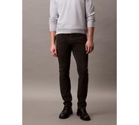 Slim-fit-Jeans CALVIN KLEIN JEANS "JeansSLIM NOS", Herren, Gr. 34, Länge 32, schwarz (ck essential schwarz), Denim/Jeans, Obermaterial: 98% Baumwolle, 2% Elasthan, unifarben, slim fit lang, Jeans Slim