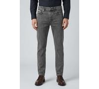 Slim-fit-Jeans CALVIN KLEIN JEANS "SLIM TAPER", Herren, Gr. 31, Länge 30, oyster grau, Denim/Jeans, Obermaterial: 98% Baumwolle, 2% Elasthan, gerade, unten schmal lang, Jeans Slim-fit-Jeans, mit Marke