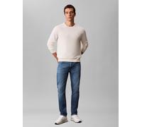 Slim-fit-Jeans CALVIN KLEIN JEANS "SLIM TAPER", Herren, Gr. 38, Länge 32, blau (klein blau), Denim/Jeans, Obermaterial: 98% Baumwolle, 2% Elasthan, gerade, unten schmal lang, Jeans Slim-fit-Jeans, mit