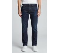 Slim-fit-Jeans CALVIN KLEIN JEANS "SLIM TAPER JEANS", Herren, Gr. 34, Länge 32, sapphire tango, Denim/Jeans, Obermaterial: 98% Baumwolle, 2% Elasthan, unifarben, slim fit lang, Jeans Slim-fit-Jeans, S
