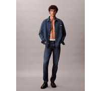 Slim-fit-Jeans CALVIN KLEIN JEANS "SLIM TAPER JEANS", Herren, Gr. 36, Länge 32, beige (sahara sand), Denim/Jeans, Obermaterial: 98% Baumwolle, 2% Elasthan, unifarben, slim fit lang, Jeans, Slim fit (6